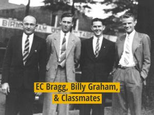 Billy Graham as student at Trinity College of Florida