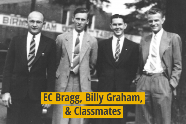 Billy Graham as student at Trinity College of Florida