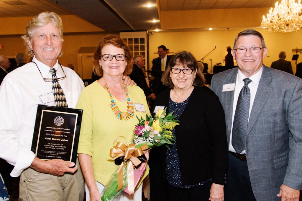 Keith Johns Trinity College Alumni of the Year