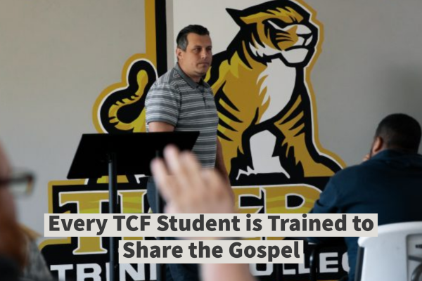 trained to share the gospel