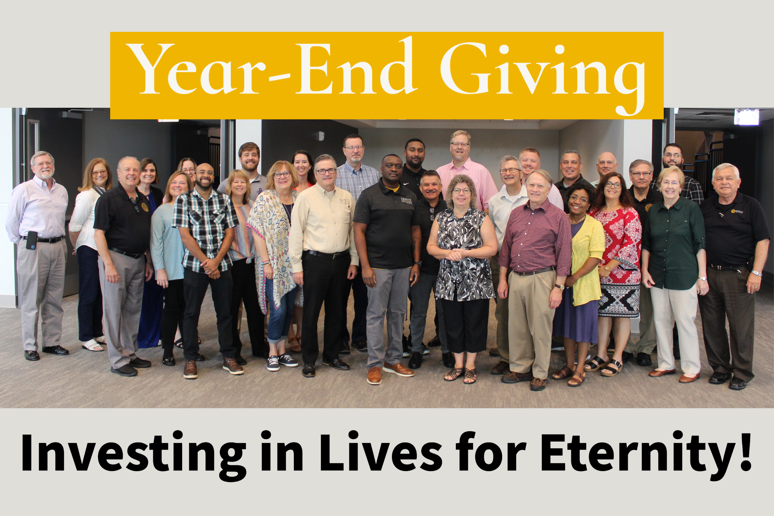 investing in lives for eternity!