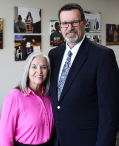 Rev. and Mrs. Steve Best, College President