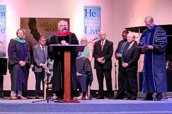 Dr. O'Farrell's address to the new president